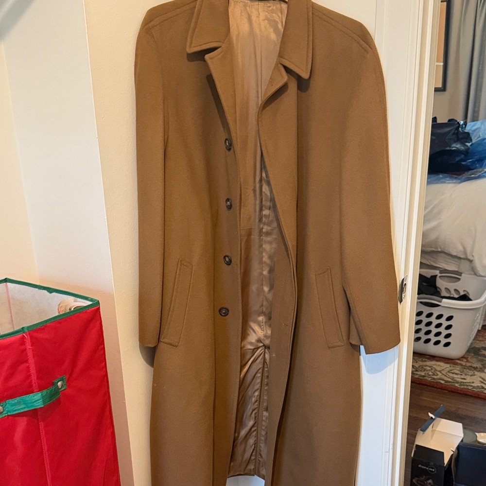 Joseph Abboud Brown Trench Coat